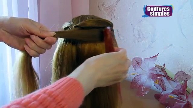 Tuto coiffure simple cheveux long/mi longs ☀️ Coiffure facile à faire soi même