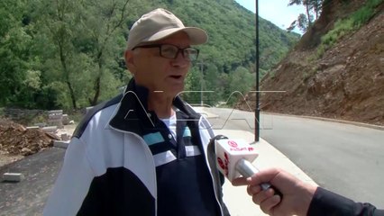 Rruga drejt Banjës së Tetovës, rrezik për kalimtarët