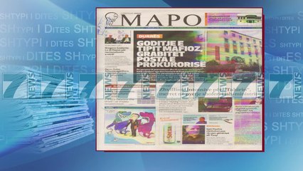 SHTYPI I DITES ME TITUJT E GAZETAVE E MERKURE 9 MAJ 2018 - News, Lajme - Kanali 7