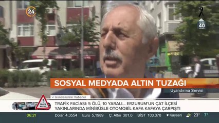 Çeyrek altının sahtesini yaptılar