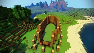 Minecraft Viking House Tutorial