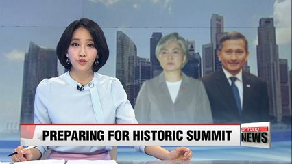 Tải video: Seoul's FM talks with Singaporean counterpart to seek cooperation on N.K.-U.S. summit