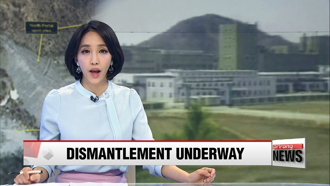 North Korea has started dismantling Punggye-ri...