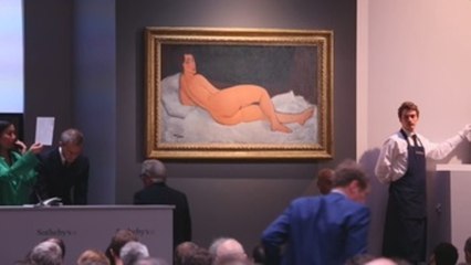 Un Modigliani vendido por Sotheby's se queda lejos de su récord