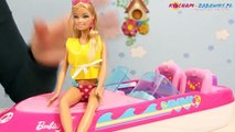 Barbie Glam Boat With Canopy and Doll / Barbie Motorówka z Lalką - Mattel - BCG79 - Recenzja