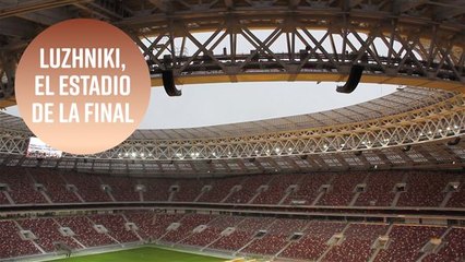 WC 2018: ¿Cómo es por dentro el estadio más importante del Mundial?