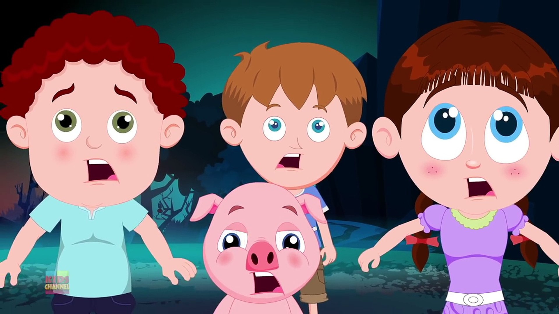 ⁣Halloween Tree | Schoolies Cartoons | Songs For Babies