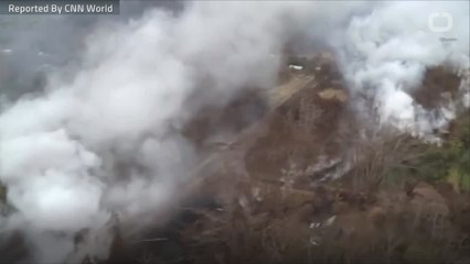 New Fissures Open on Hawaii's Big Island