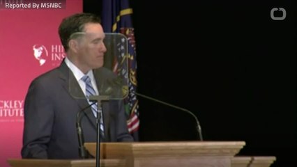 Mitt Romney Says Embassy To Be Opened By "Religious Bigot"
