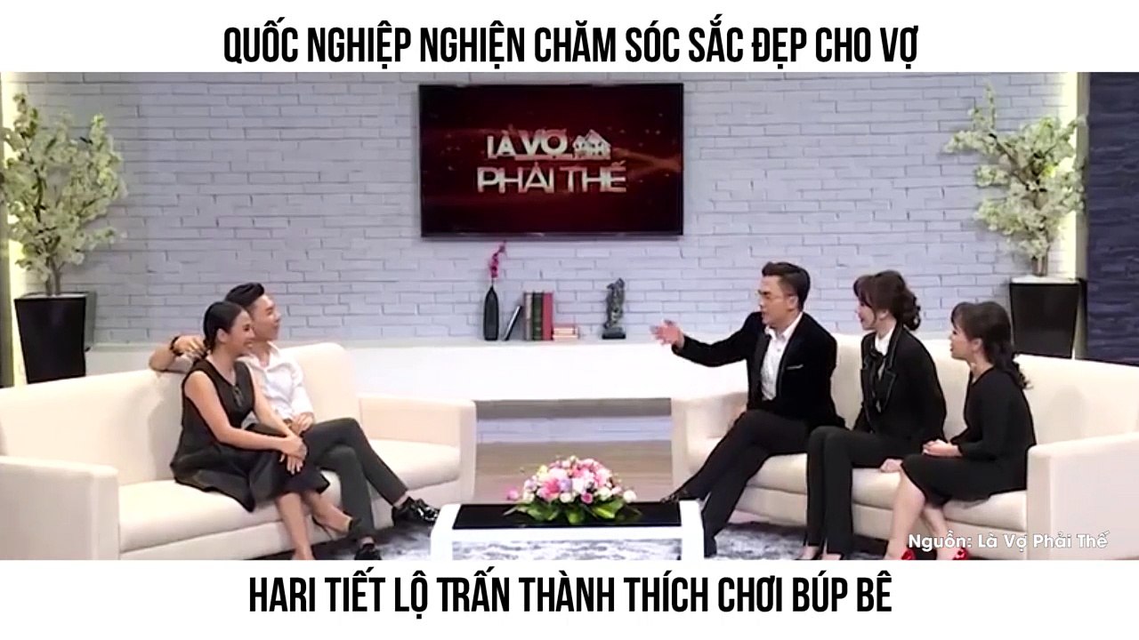 Đều "nghiện" chăm sóc sắc đẹp cho vợ, Trấn Thành và Quốc Nghiệp bị Hari "bốc phốt" thích chơi búp bê