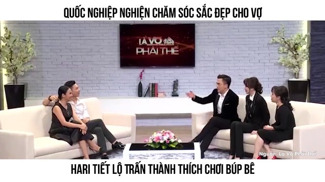 Đều nghiện chăm sóc sắc đẹp cho vợ, Trấn Thành và Quốc Nghiệp bị Hari bốc phốt thích chơi búp bê