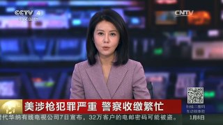 [中国新闻]美涉枪犯罪严重 警察收缴繁忙