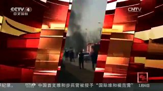 [中国新闻]天津：运输液化气罐车发生爆炸 一人被烧伤