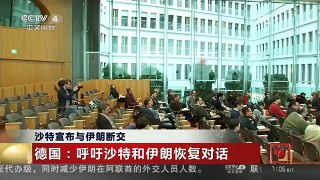 [中国新闻]沙特宣布与伊朗断交 俄罗斯：各方应保持克制 避免局势升级