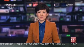 [中国新闻]2016首个交易日中国A股遭重挫：两次触发熔断 提前收盘