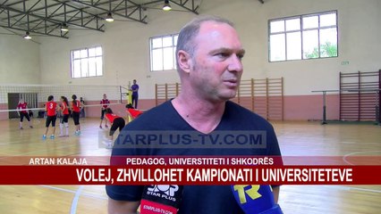 VOLEJ, ZHVILLOHET KAMPIONATI I UNIVERSITETEVE