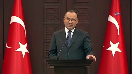 Bekir Bozdağ: “3 Gün Yas İlan Edilmesine Karar Verildi”