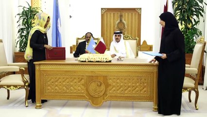 Guulaha Safarkii Qatar | Kulankii Madaxwayne Farmaajo iyo Amiirka Qatar