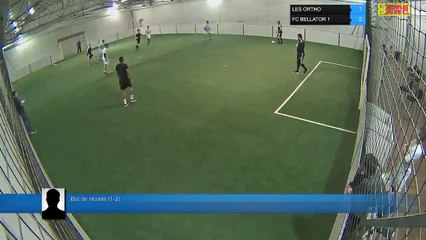 But de nicolas (1-2) - LES ORTHO Vs FC BELLATOR 1  - 14/05/18 19:00 - LIGUE 2 - Poitiers Game Parc