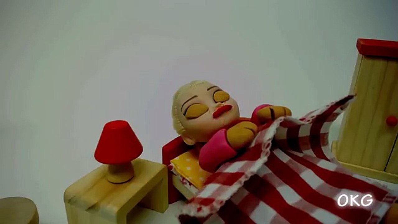 Play-DOh-made Mickey and Minnie Mouse babies Kids Stop Motion Video Animation