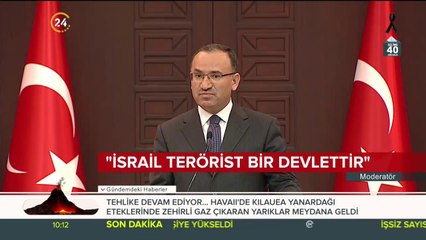 Bekir Bozdağ konuştu