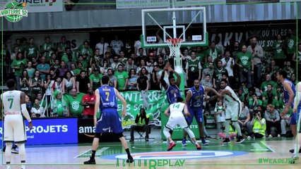 Nanterre92 VS Levallois - Les highlights de Justin Edwards