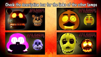 FOXY Bad Ending Mask Lamp TUTORIAL ➤ FNAF 3 ★ Porcelana fria / Polymer clay ✔ Giovys Hobby