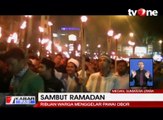 Sambut Ramadan, Warga Medan dan Kuningan Gelar Pawai Obor