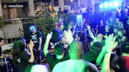 Thai punk band arrested after insulting PM and calling for democracy
