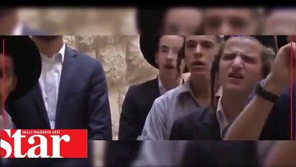 Filistinli genç peygamberimize küfür eden İsrailli siyonistleri böyle kovaladı