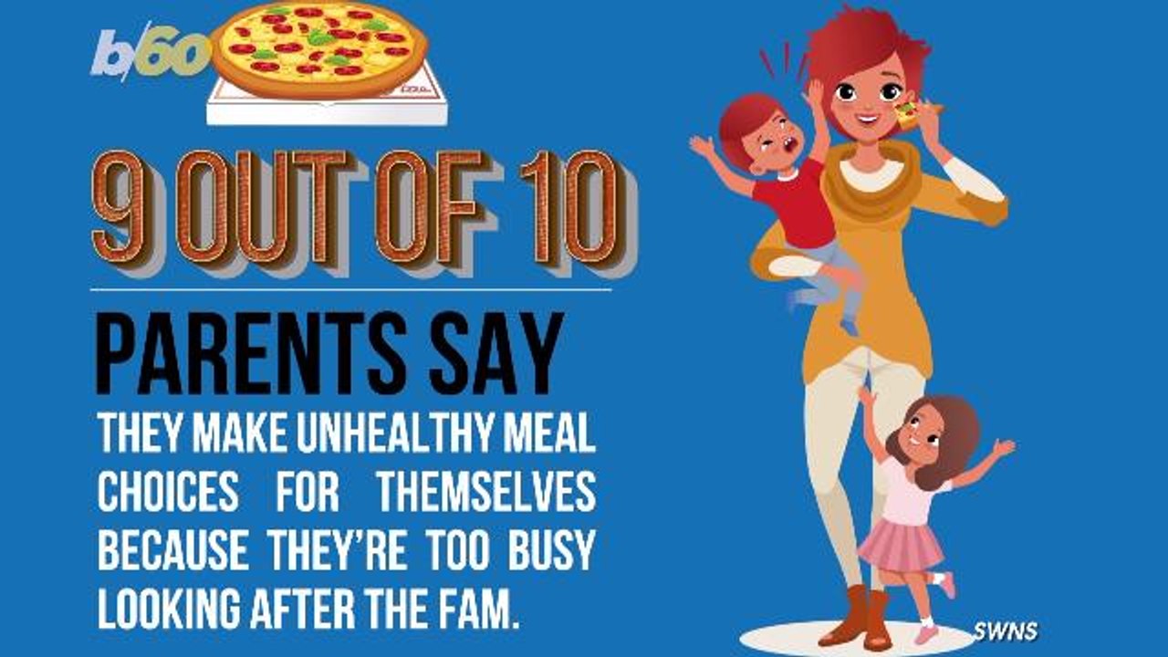 Parents are so Busy They Eat More Than 100 Meals Standing Up