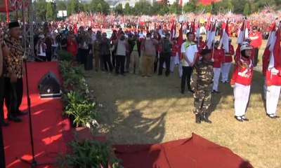 Jelang Ramadan, Ribuan Siswa dan Warga Ikuti Karnaval