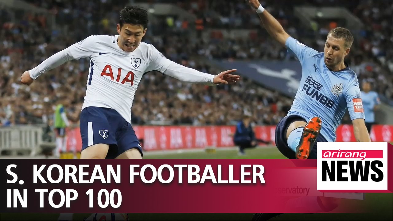 Son Heung-min included in top 100 fooball players in Europe