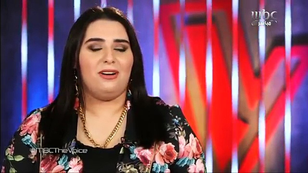 دموع تبدع في اغنيه على بالي لشيرين في العرض المباشر النهائي في ذا فويس MBCTheVoice#