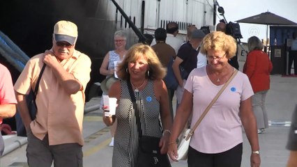 Dünya turuna çıkan kruvaziyer Kuşadası'nda - AYDIN