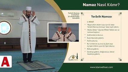 Teravih namazı nasıl kılınır ?