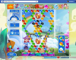 Bubble Witch Saga 2-Level 1786