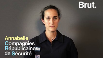"On doit rester maître de soi", Annabelle raconte son quotidien de CRS