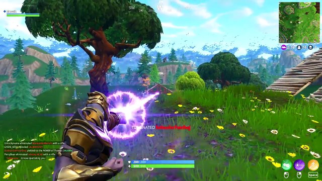 THANOS *TRAP* TROLLING In Fortnite Battle Royale!