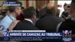 Procès en appel: Jérôme Cahuzac est arrivé au Palais de justice