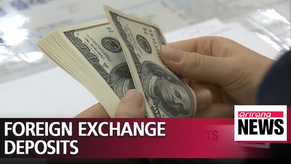 S. Korea April foreign exchange bank deposits fall