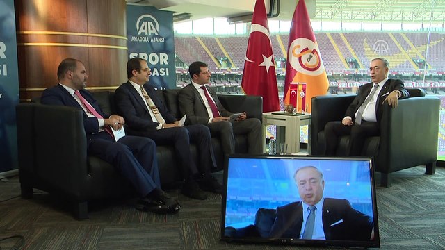 Galatasaray Kulübü Başkanı Mustafa Cengiz AA Spor Masası'nda (8) - Teknokent yatırımı - İSTANBUL