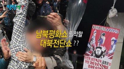 [팔팔영상] "대북전단? 한국땅에 다 떨어지는 대남전단!" / YTN