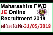 Maharashtra PWD Junior Engineer Recruitment 2018