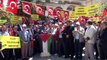 Bursa'da İsrail'in katliamı protesto edildi