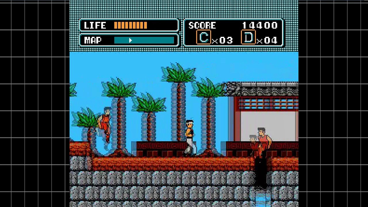 Karate Kid (NES) gameplay