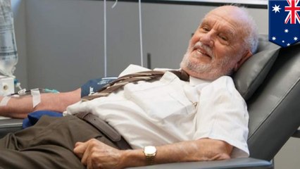 'Man with the Golden Arm' retires after saving 2.4 million babies