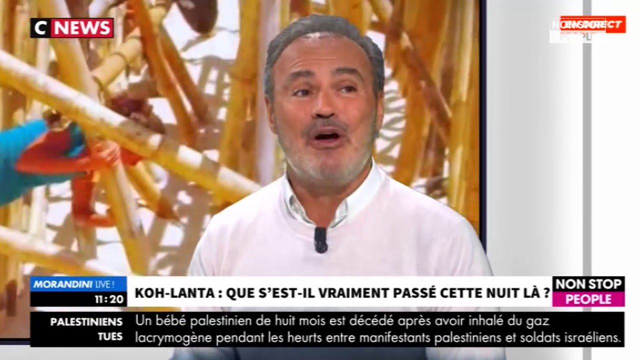Morandini Live-  Koh-Lanta : vers une confrontation entre Candide Renard et Eddy Guyot ? (vidéo)