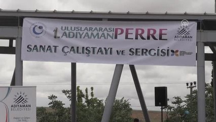 Yabancı Sanatçılar Antik Kentte Adıyaman'ı Resmetti
