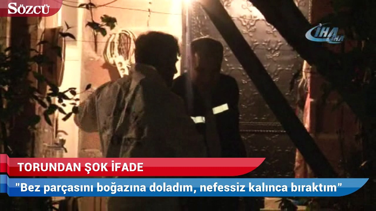 Katil torundan kan donduran ifade!